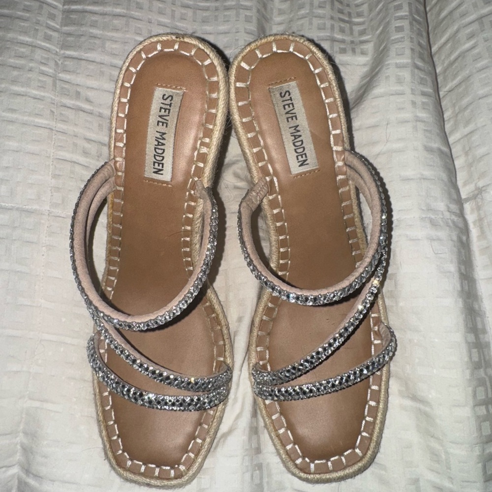 Steve Madden Silver Women's Sandals